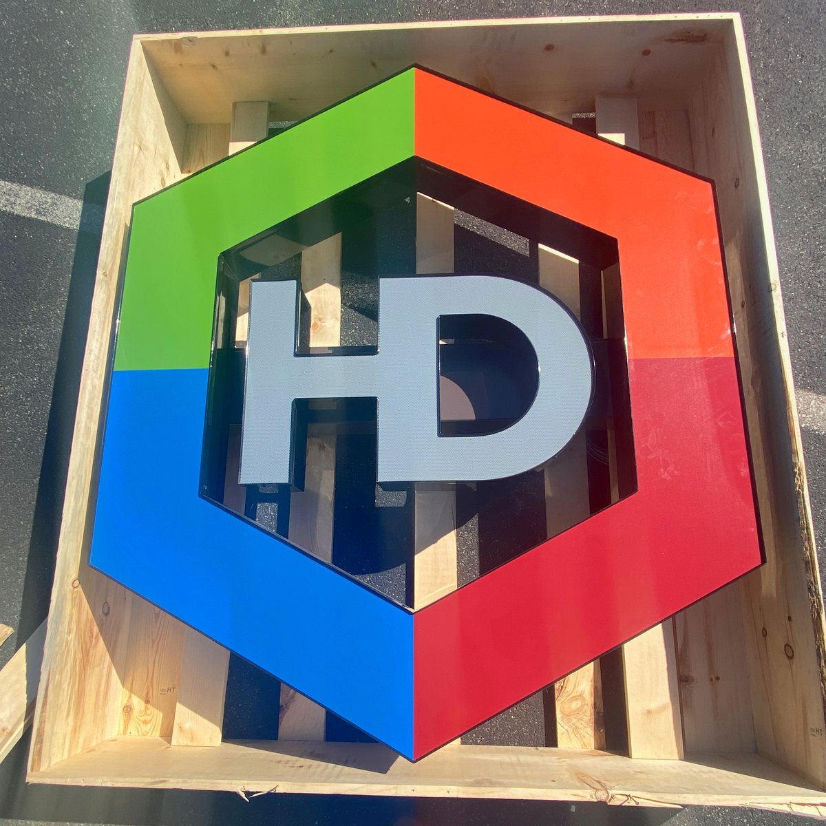 HD Financial - Custom Channel Letter Logo Sign