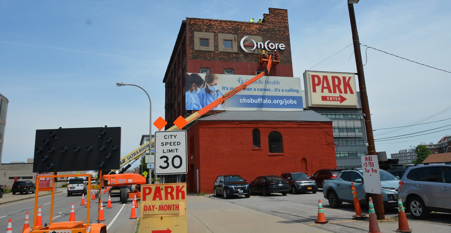 OnCore Golf - Channel Letter Signage Installation 3