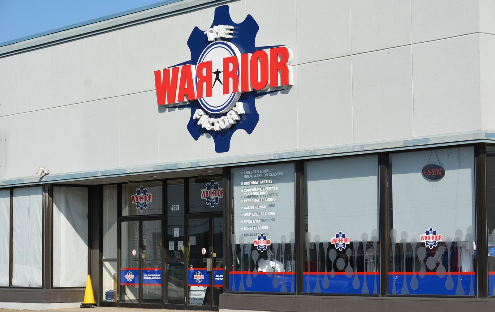 The Warrior Factory - Building Channel Letter Logo 3
