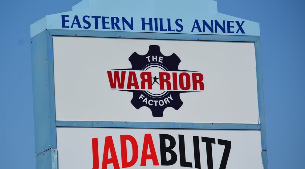 The Warrior Factory - Pylon Sign 
