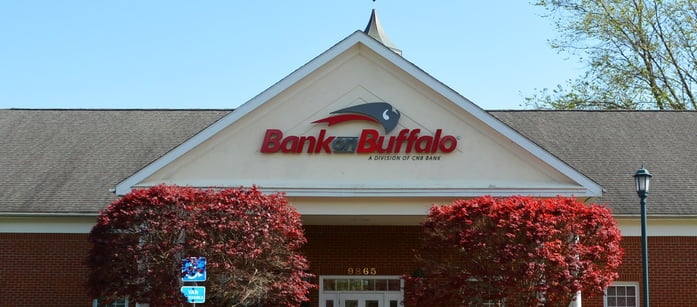 Bank of Buffalo channel letter sign